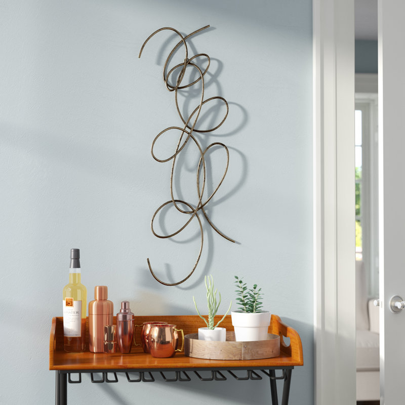 Ivy Bronx Dark Bronze Metal Wall Décor & Reviews Wayfair.ca